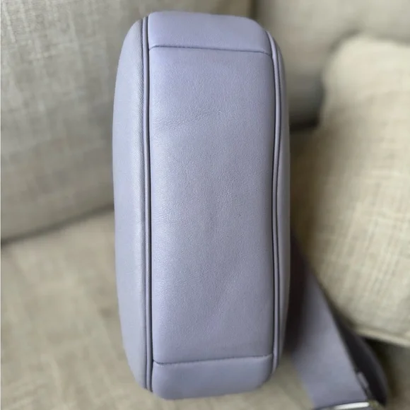 Coach Teri crossbody Bag puffy and quilted lilac leather - Picture 12 of 17